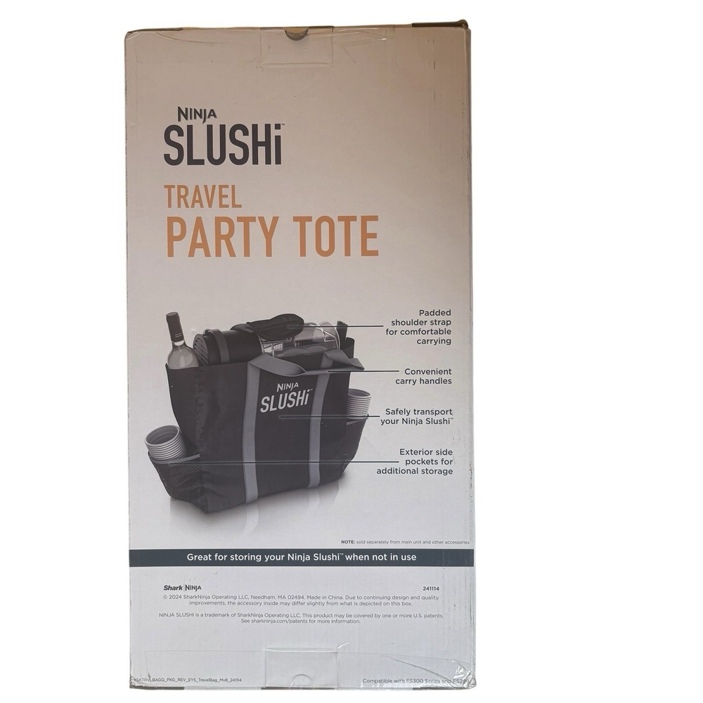 NEW - Ninja SLUSHi Travel Party Tote Compatible with FS300 Series, FS301 & FS299